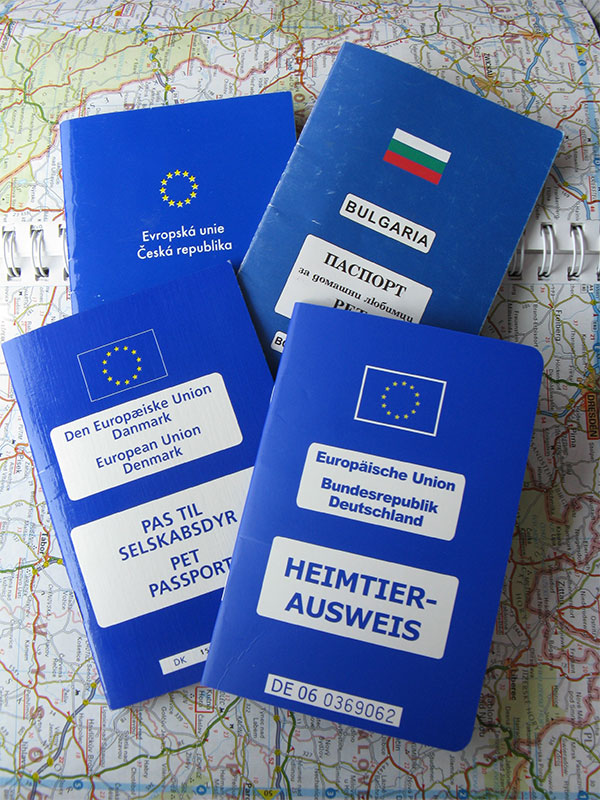 Pet passport hot sale european union